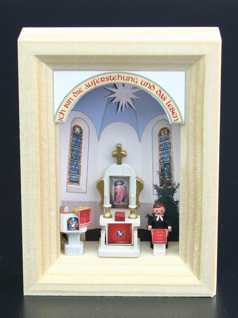 Dorfkirche 5cm x 7cm x 1cm Dorfkirche 5cm x 7cm x 1cm