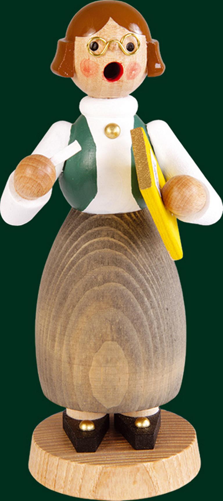 Räucherfrau Lehrerin 16 cm
