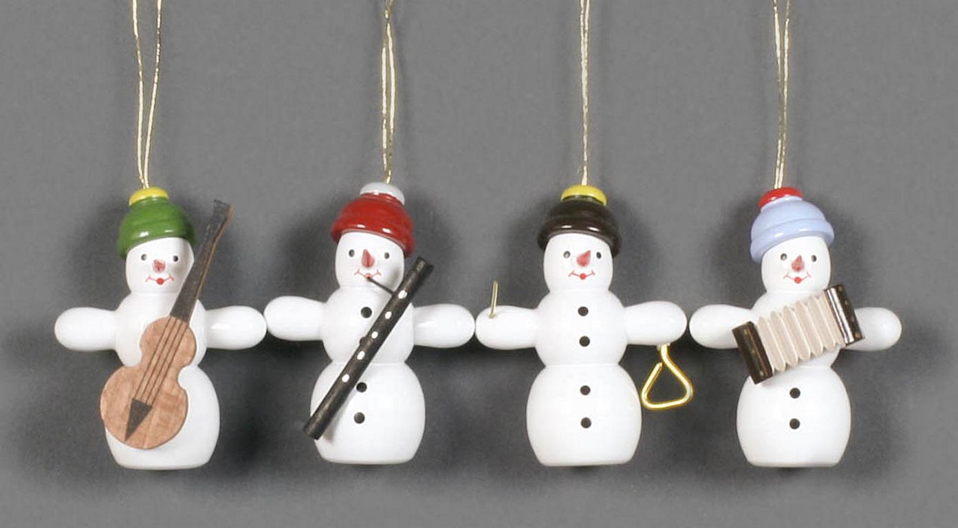 Behang Schneemannquartett Satz 2 (4) Behang Schneemannquartett Satz 2 (4)