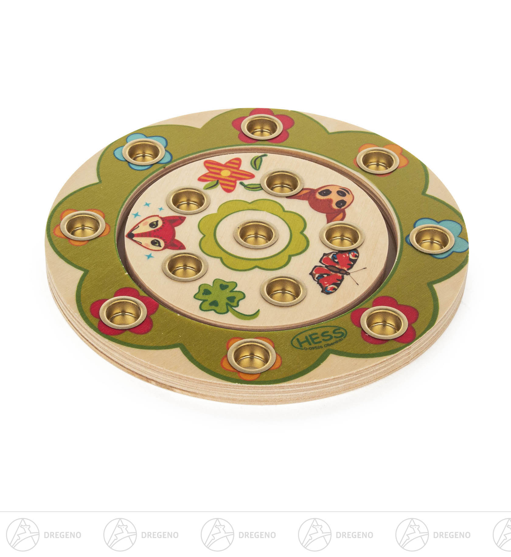 Geburtstagsringe Waldtiere klein