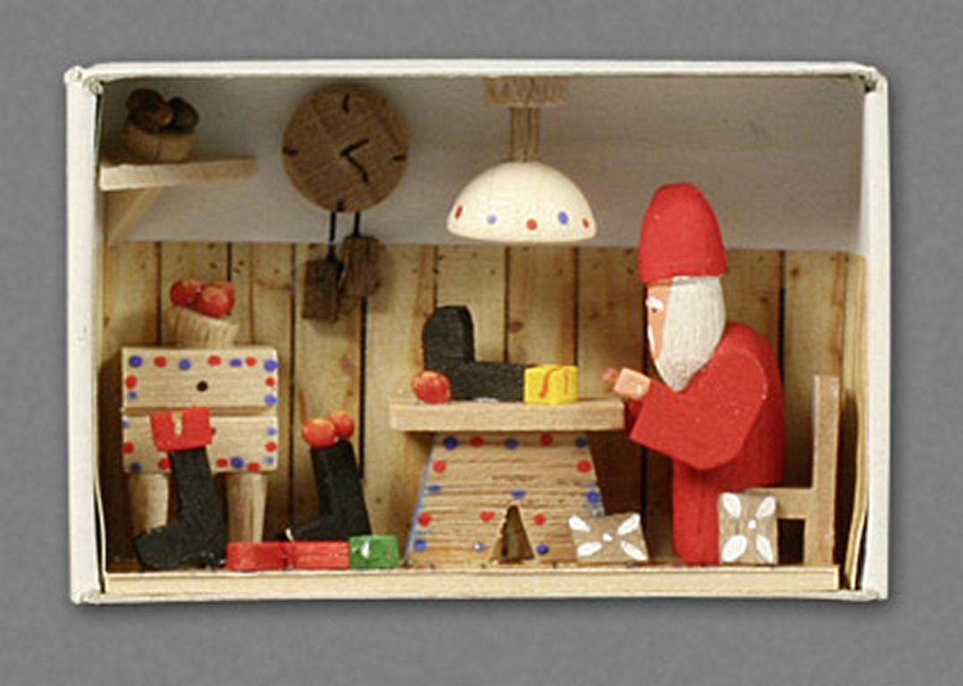 Zündholzschachtel Nikolaus Zündholzschachtel Nikolaus