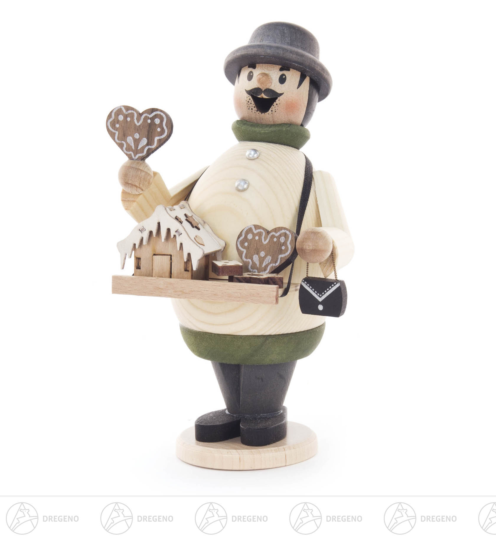 Räuchermann Max Lebkuchenverkäufer