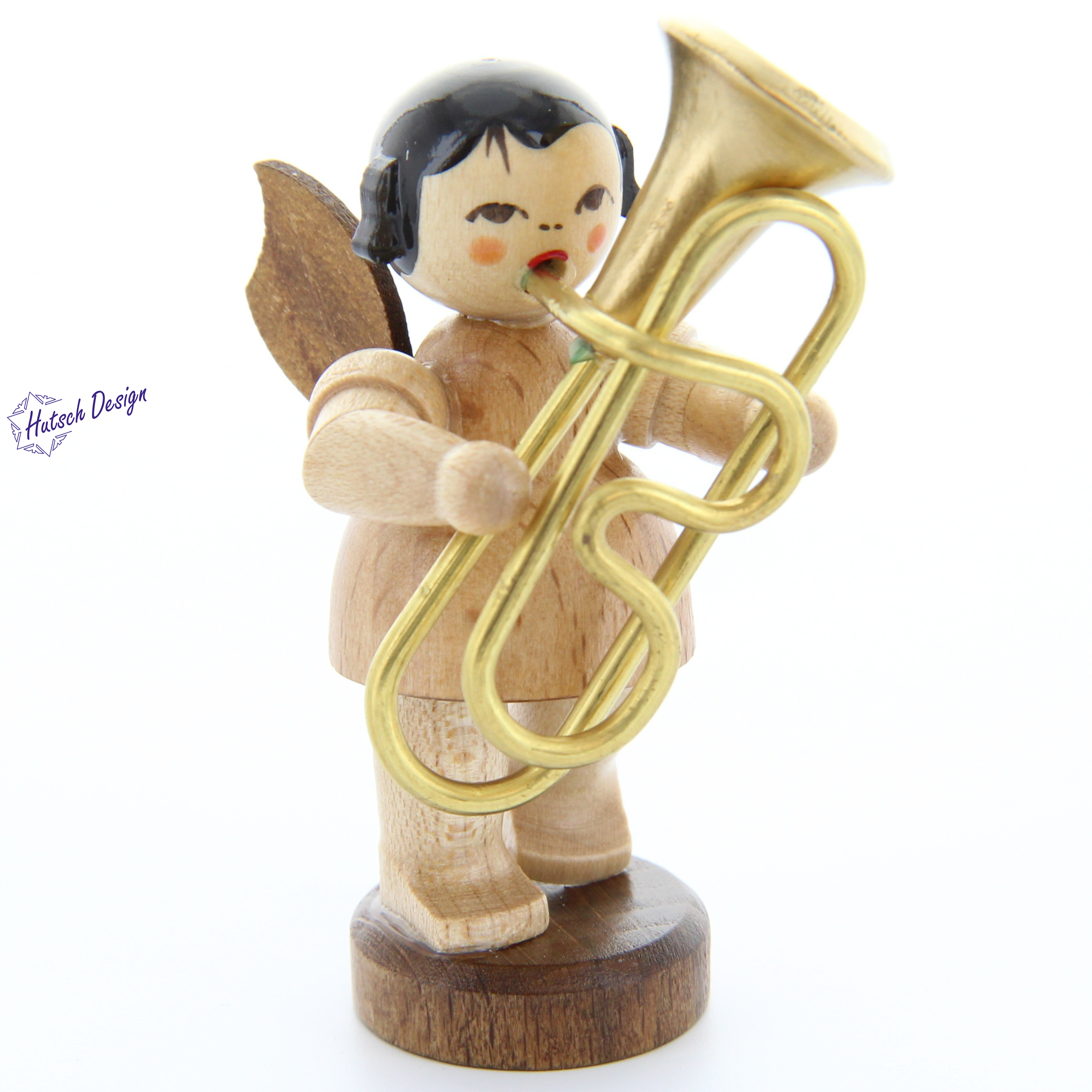 Engel stehend mit Tuba, natur Engel stehend mit Tuba, natur