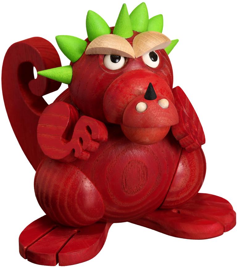 Raeucherdrache Junior Halbstark 11cm Raeucherdrache Junior Halbstark 11cm