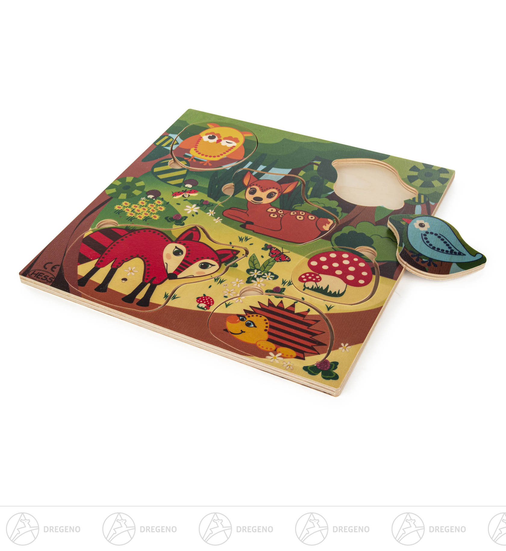Puzzle Waldtiere Puzzle Waldtiere