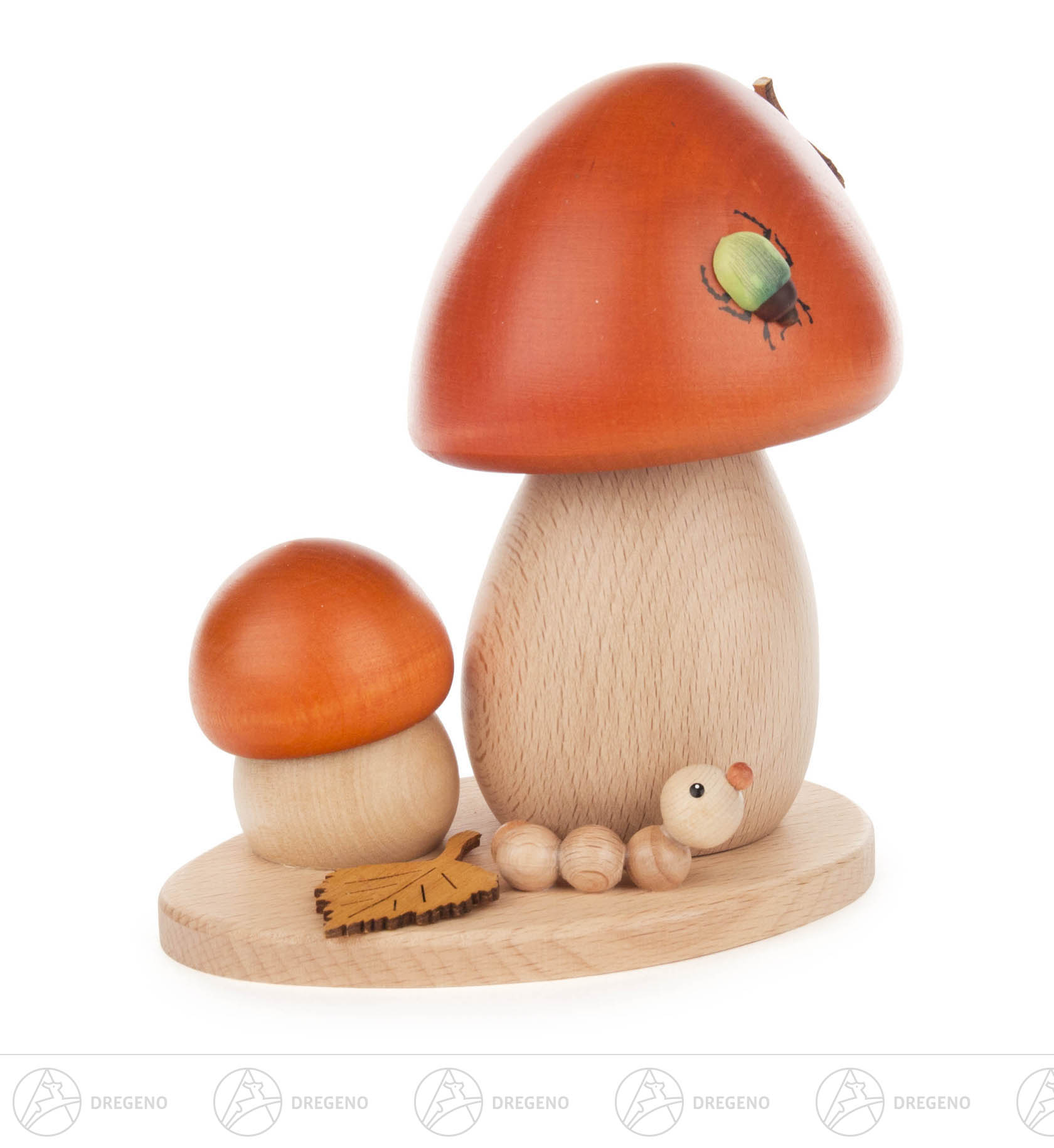 Räucherpilz Rotkappe 14,5cm