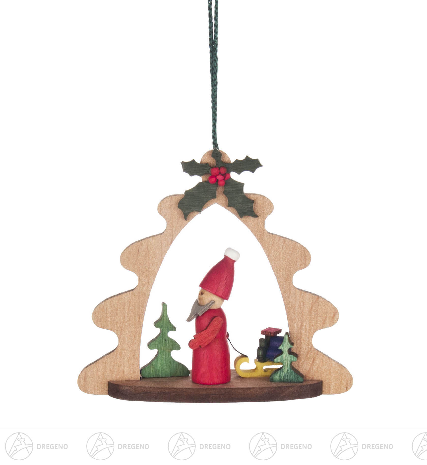 Behang Weihnachtsmann 7cm Behang Weihnachtsmann 7cm