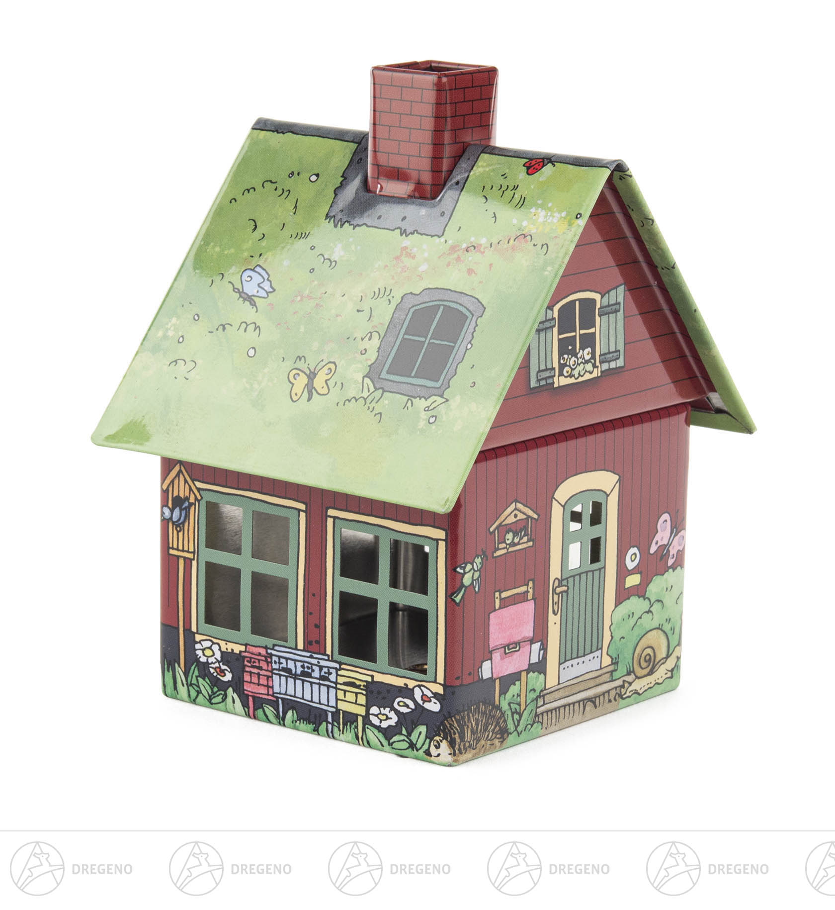 Räucherhaus Metall Kunterbunt