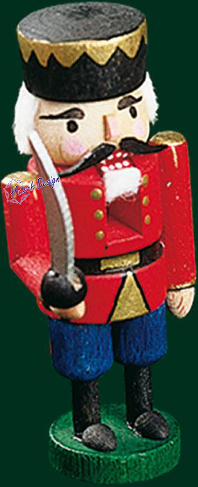 Mini-Nussknacker König  8 cm