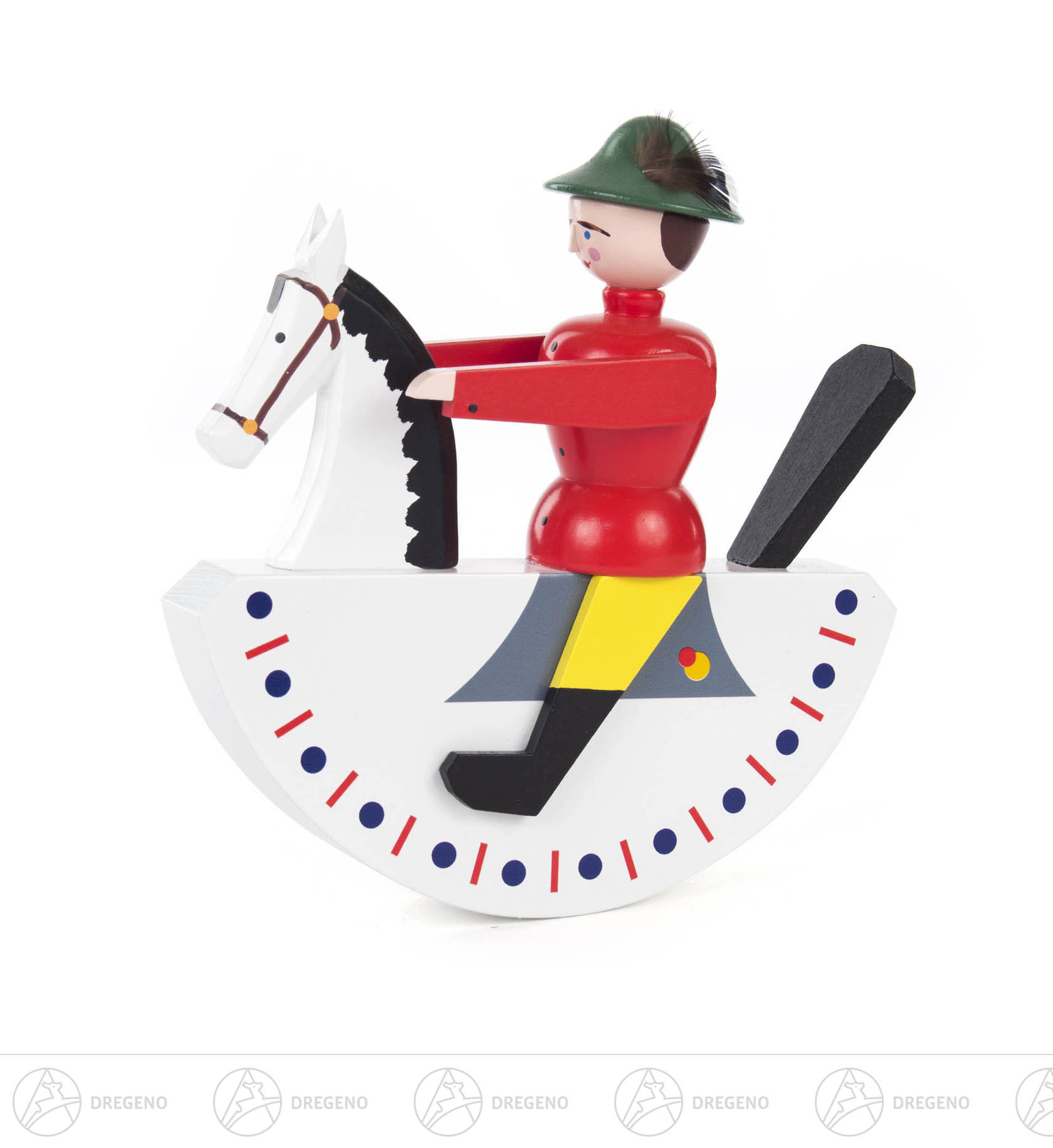 Reiterlein rot, 15cm