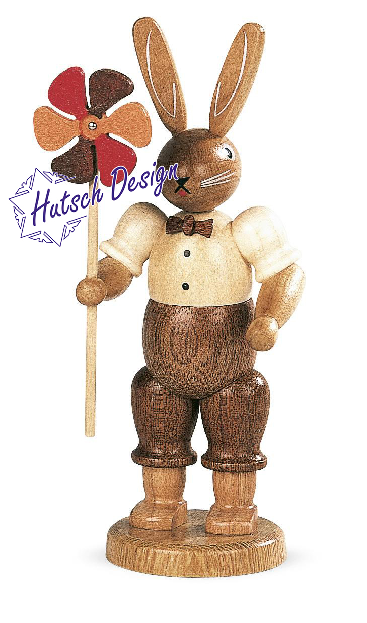 Hasenmann mit Windrad Hasenmann mit Windrad