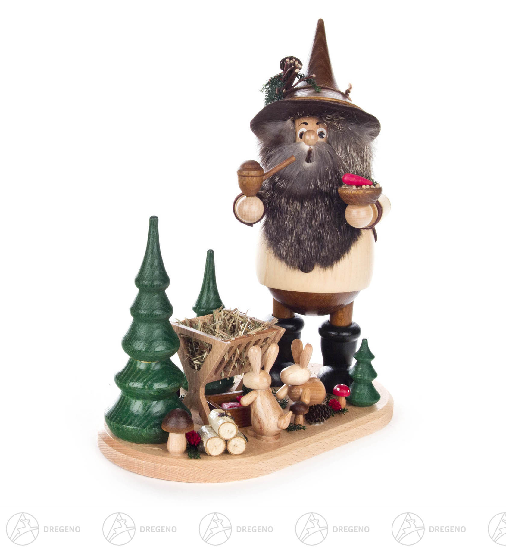 Räuchermann Waldwichtel Futterkrippe