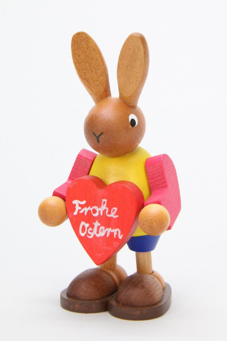 Hase mit Herz 8,5 cm Hase mit Herz 8,5 cm