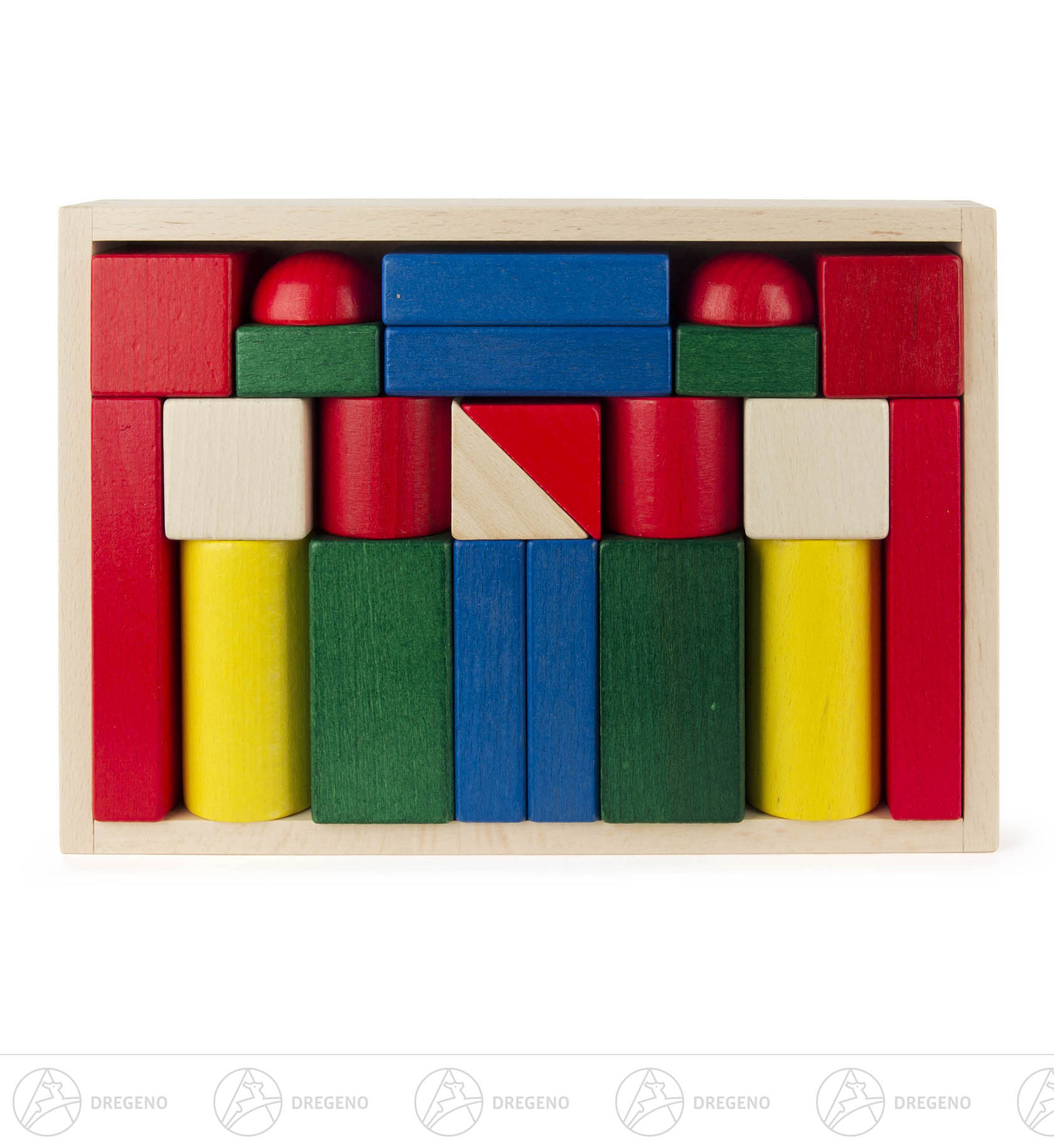 Baukasten farbig (22 Teile)