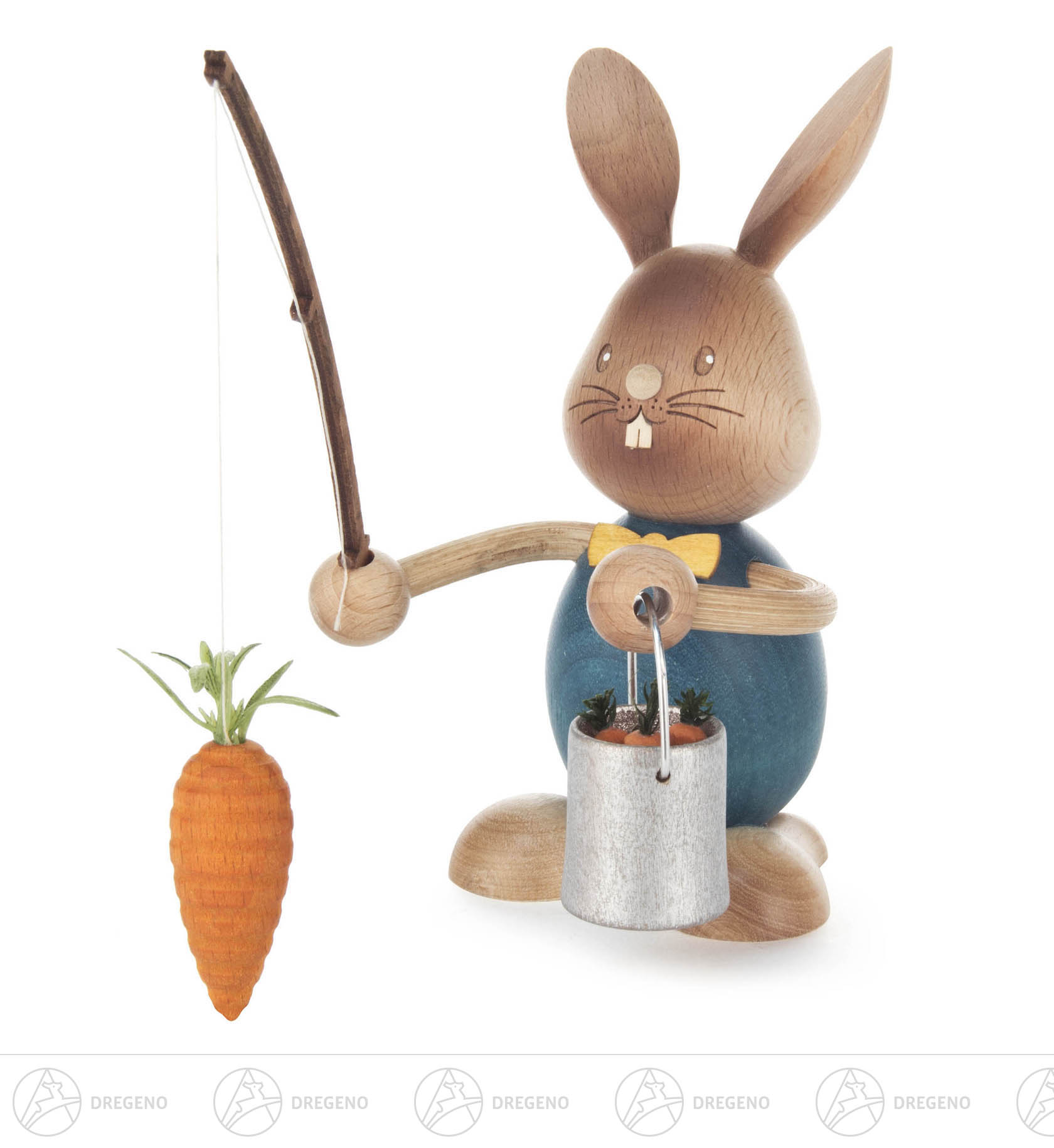 Hase Stupsi Möhrenangler 13cm Hase Stupsi Möhrenangler 13cm