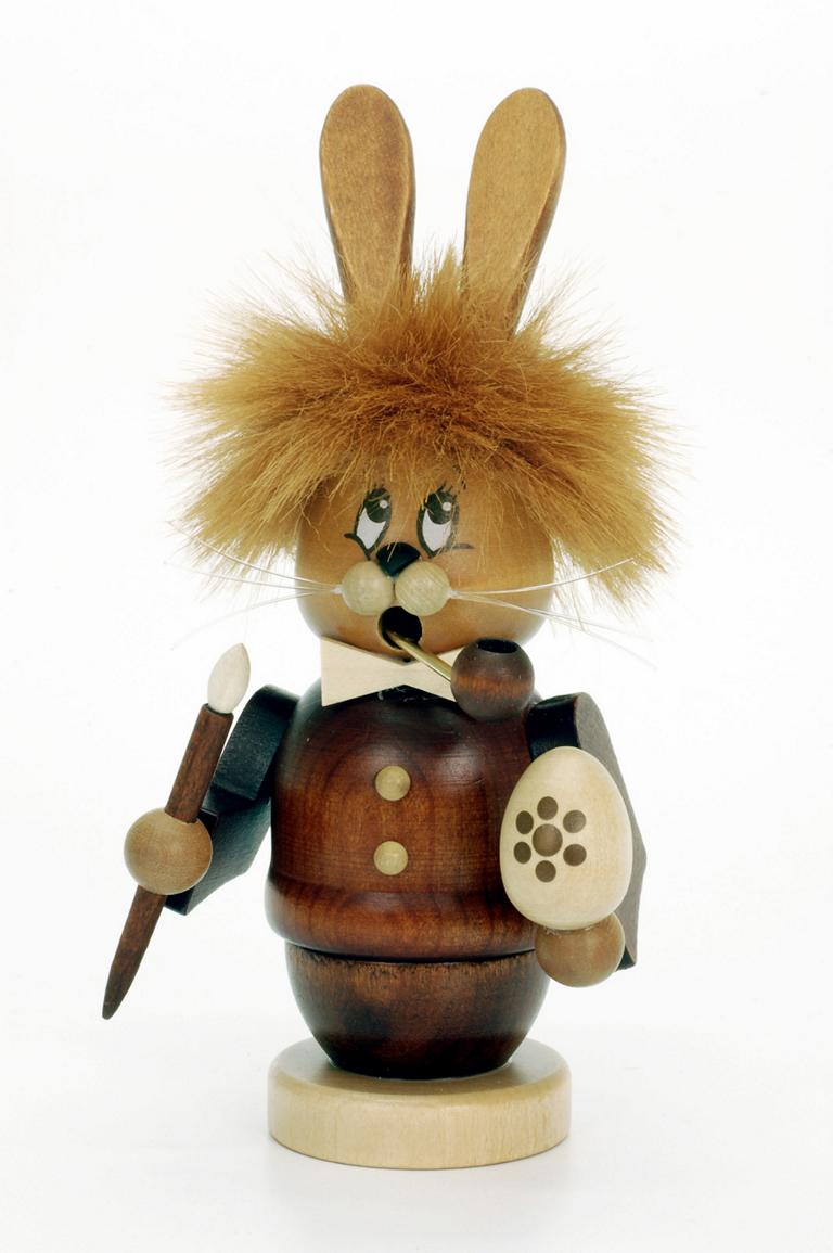 Räuchermann Miniwichtel Hase  16,5 cm