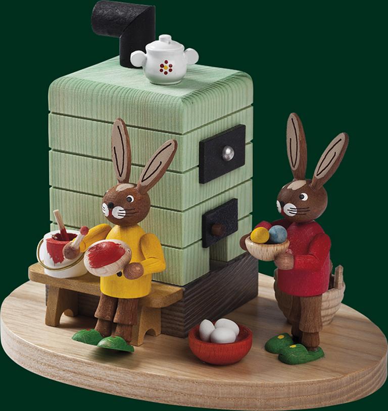 Hasen am Ofen  11 cm