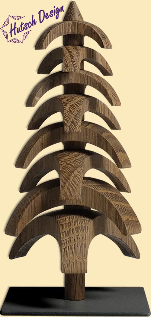 Drehbaum Twist Eiche geräuchert15cm Drehbaum Twist Eiche geräuchert15cm