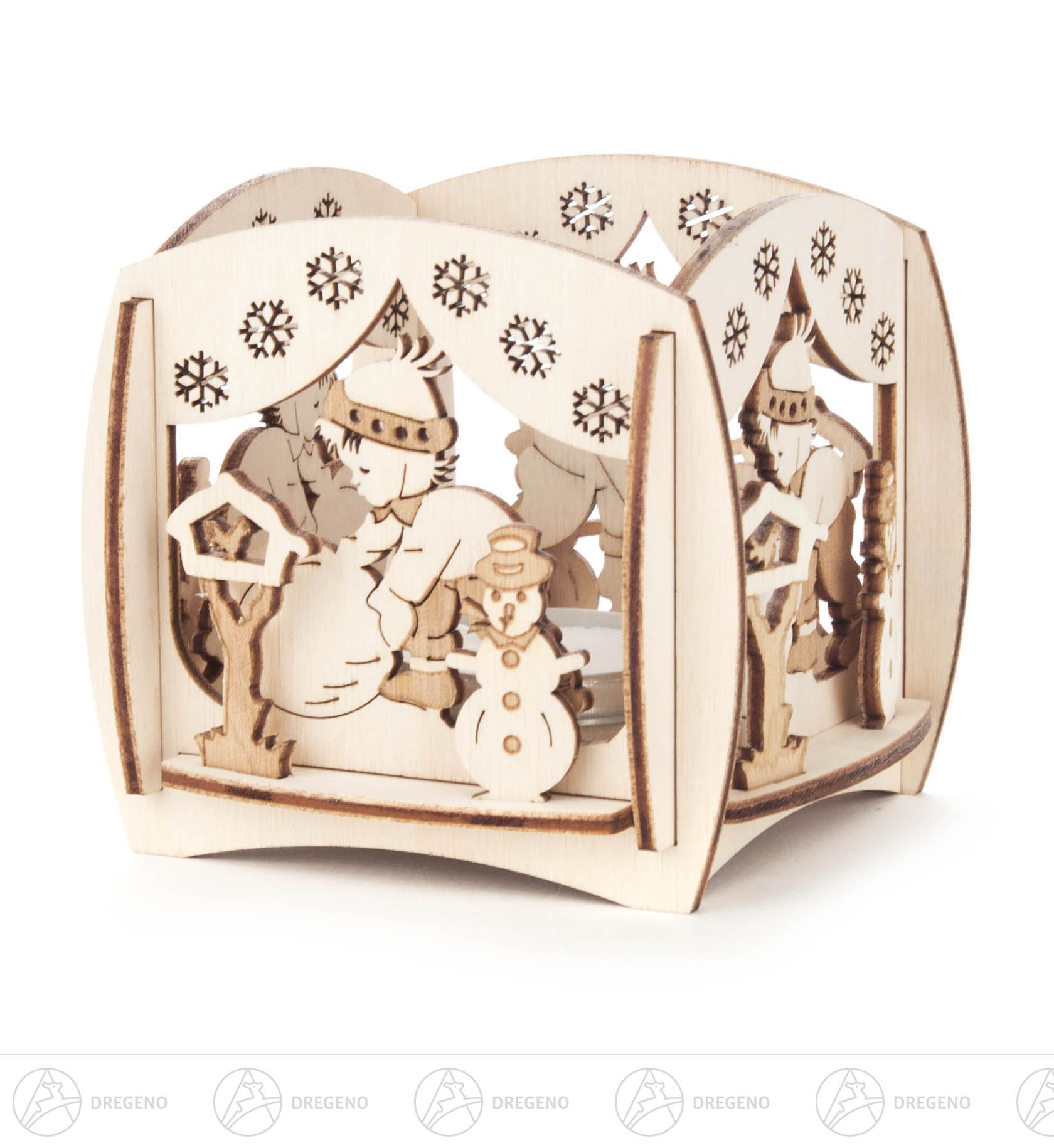 Teelichthalter Winterzauber 8cm