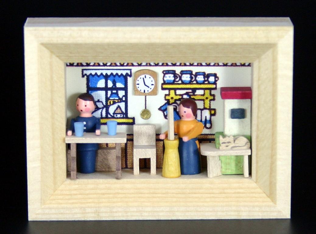 Bauernstube 7cm x 5cm x 1cm Bauernstube 7cm x 5cm x 1cm