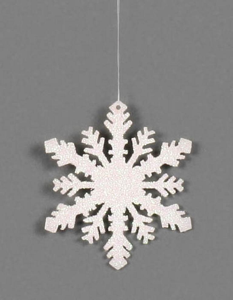 Behang Schneekristall weiß (6)