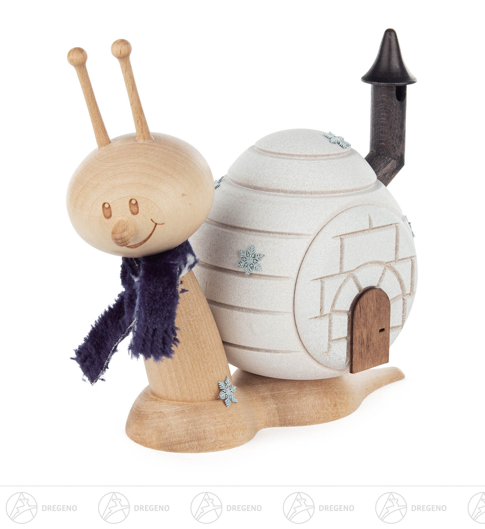 Räucherfigur Igluschnecke Räucherfigur Igluschnecke