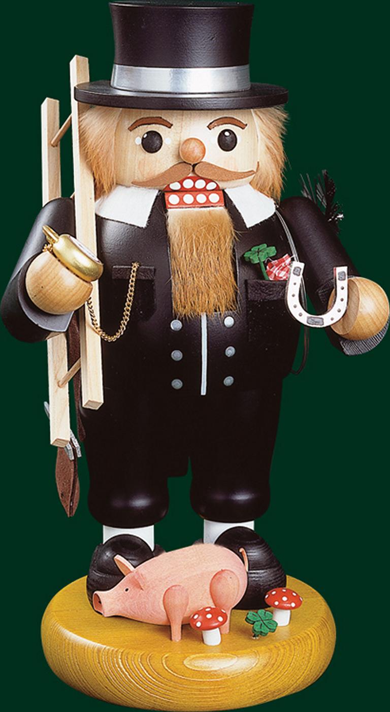 Nussknacker Essenkehrer Glücksbringer  32 cm