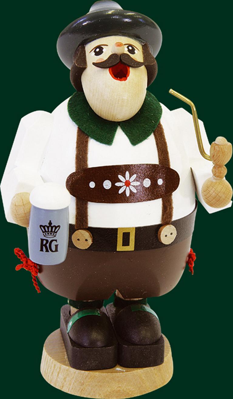 Räuchermann Bier-Bayer  17 cm