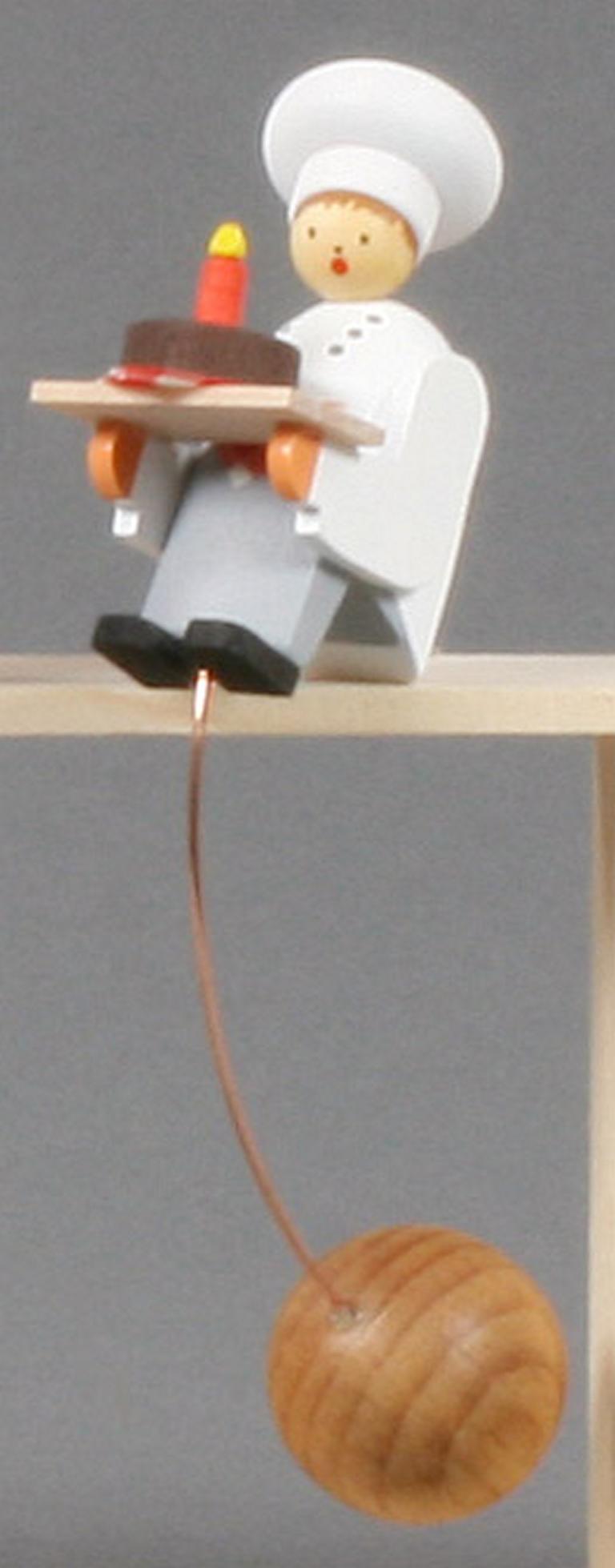 Schaukelfigur Konditor 10cm