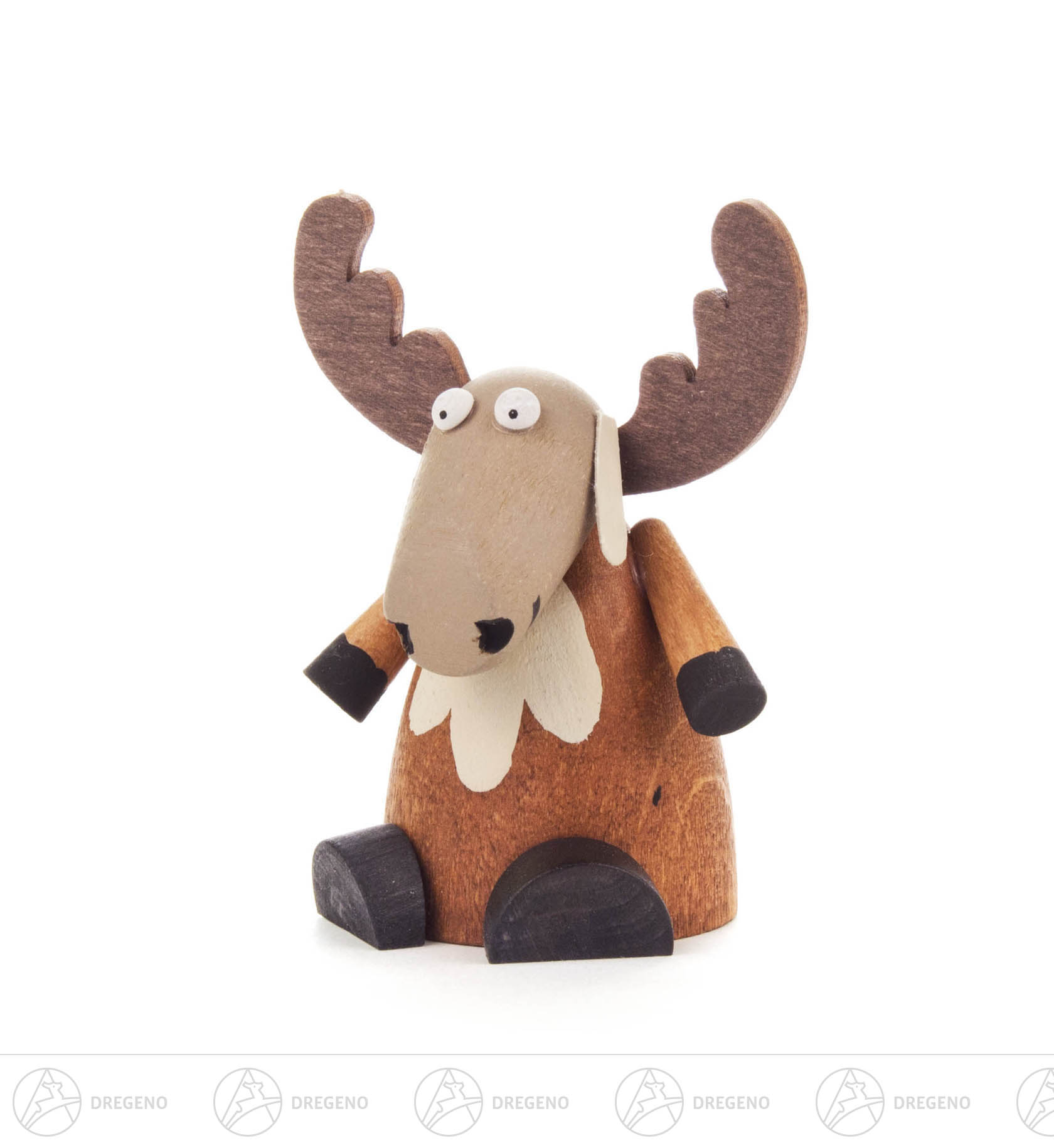 Elch sitzend 7cm