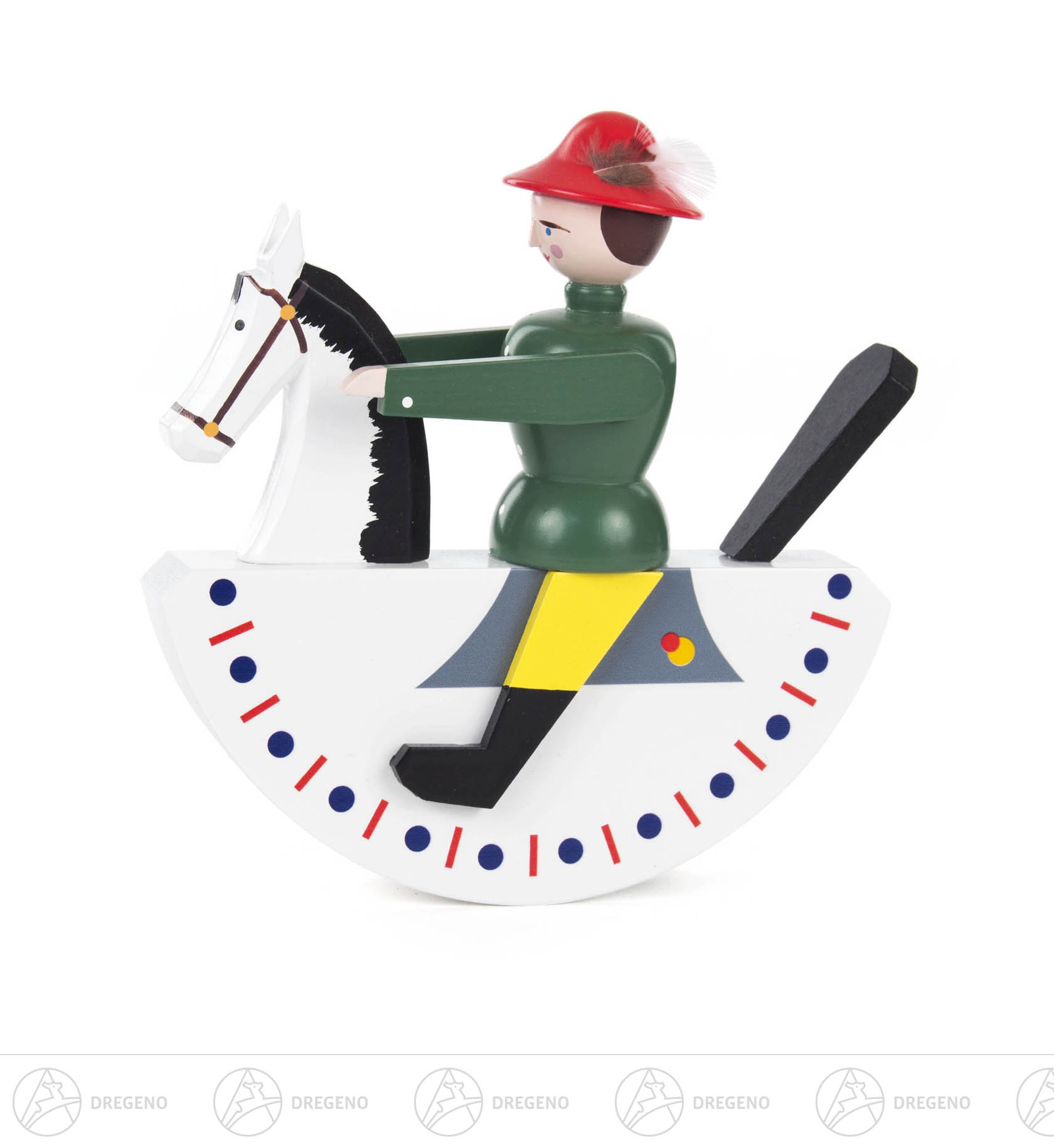 Reiterlein grün, 15cm