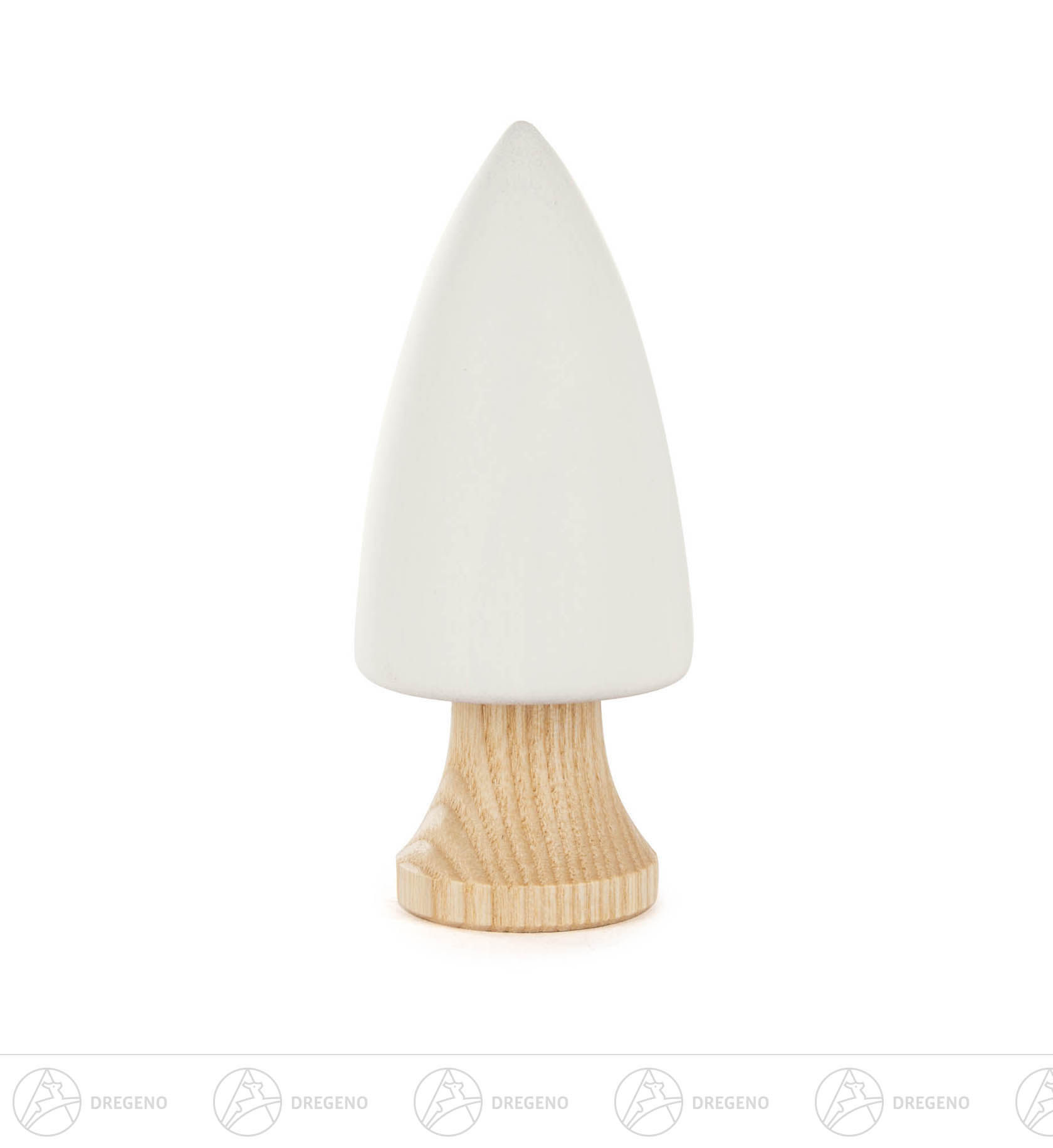 Baum weiß mit Stamm, 9 cm