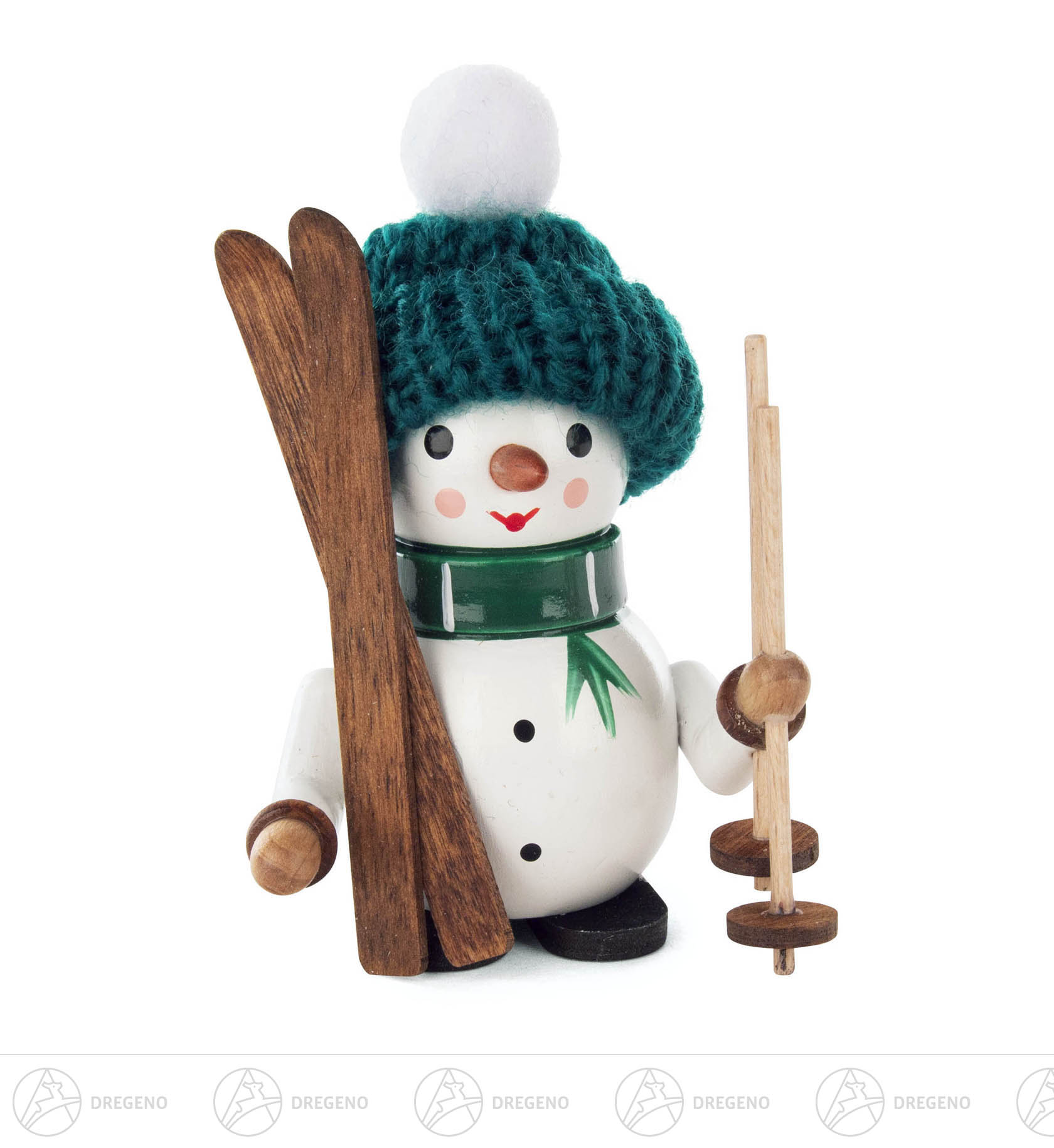 Schneemann Richard mit Ski 8cm