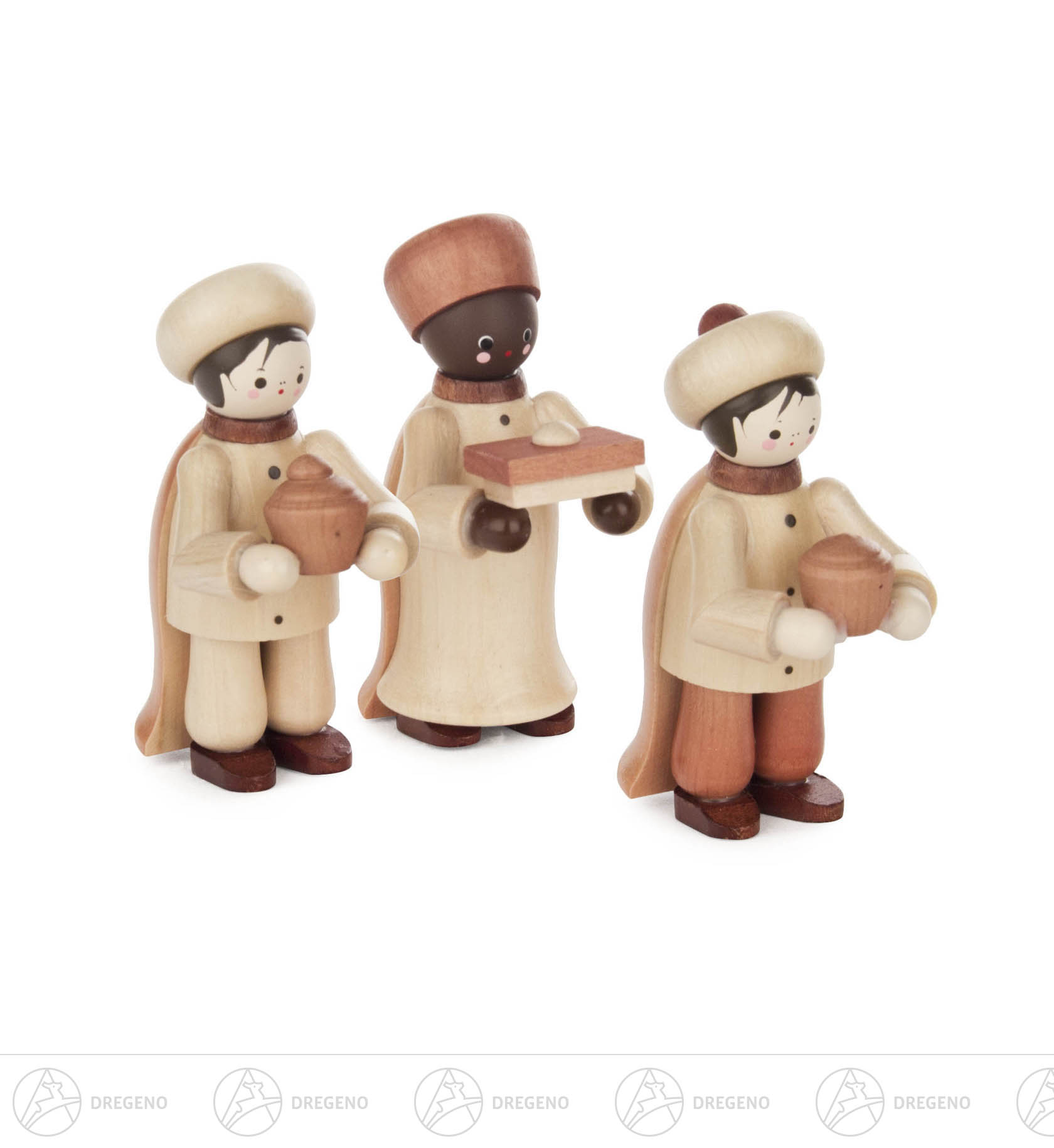 Heilige Drei Könige (3) natur 6cm