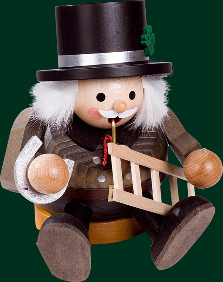 Kugelrauchmann Essenkehrer, sitzend  14 cm