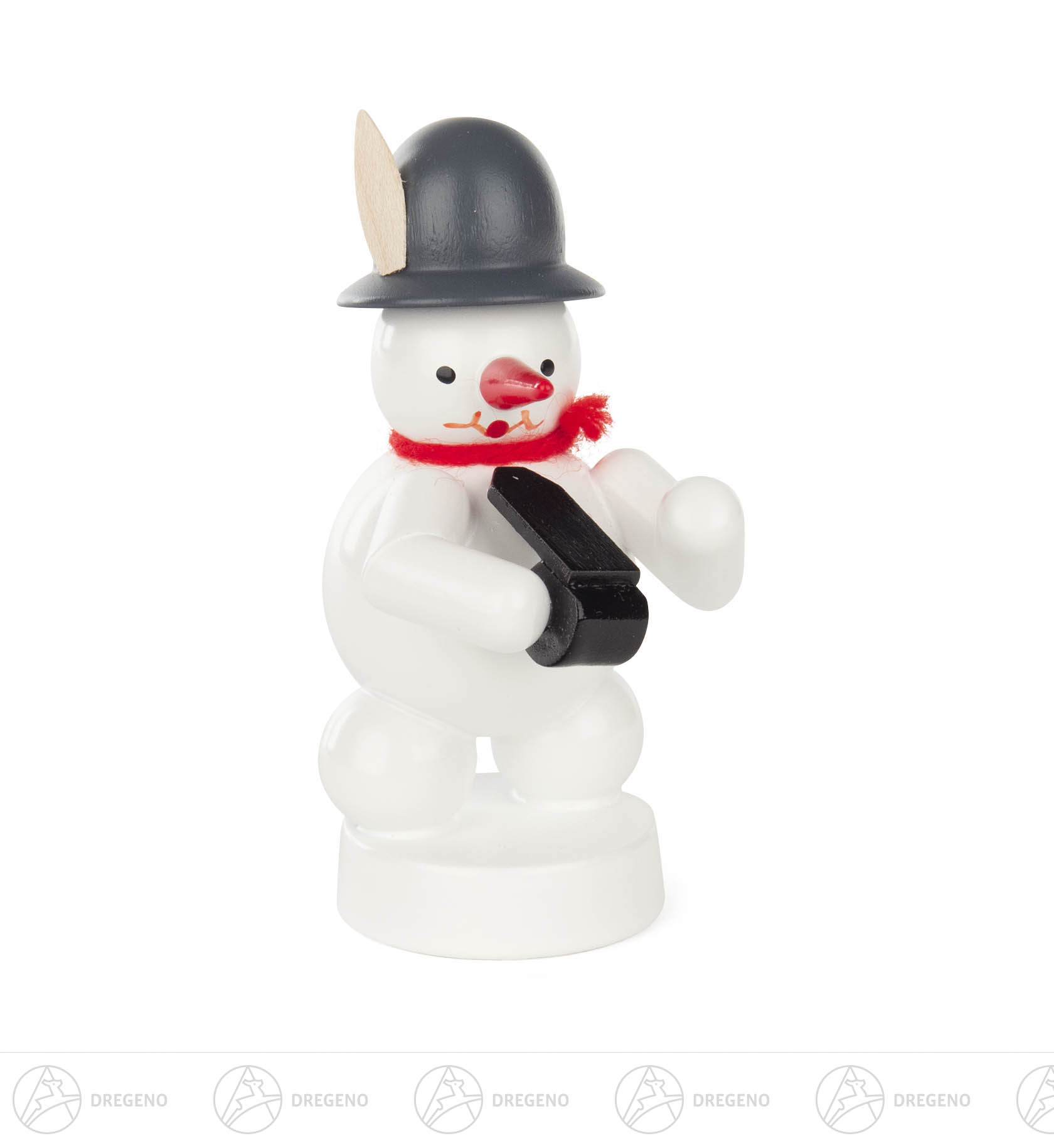 Schneemann mit Trillerpfeife 8cm