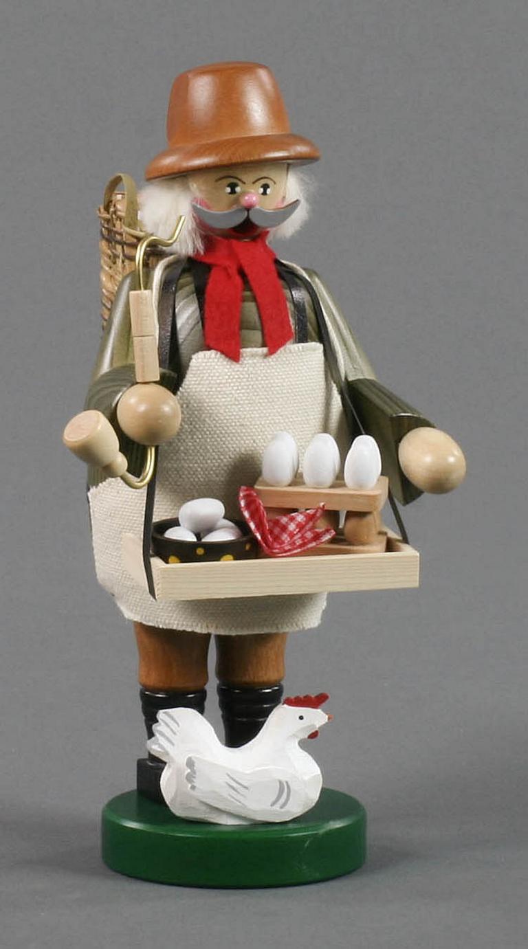 Räuchermann Eierverkäufer