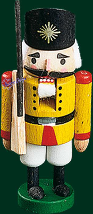 Mini-Nussknacker Soldat  8 cm