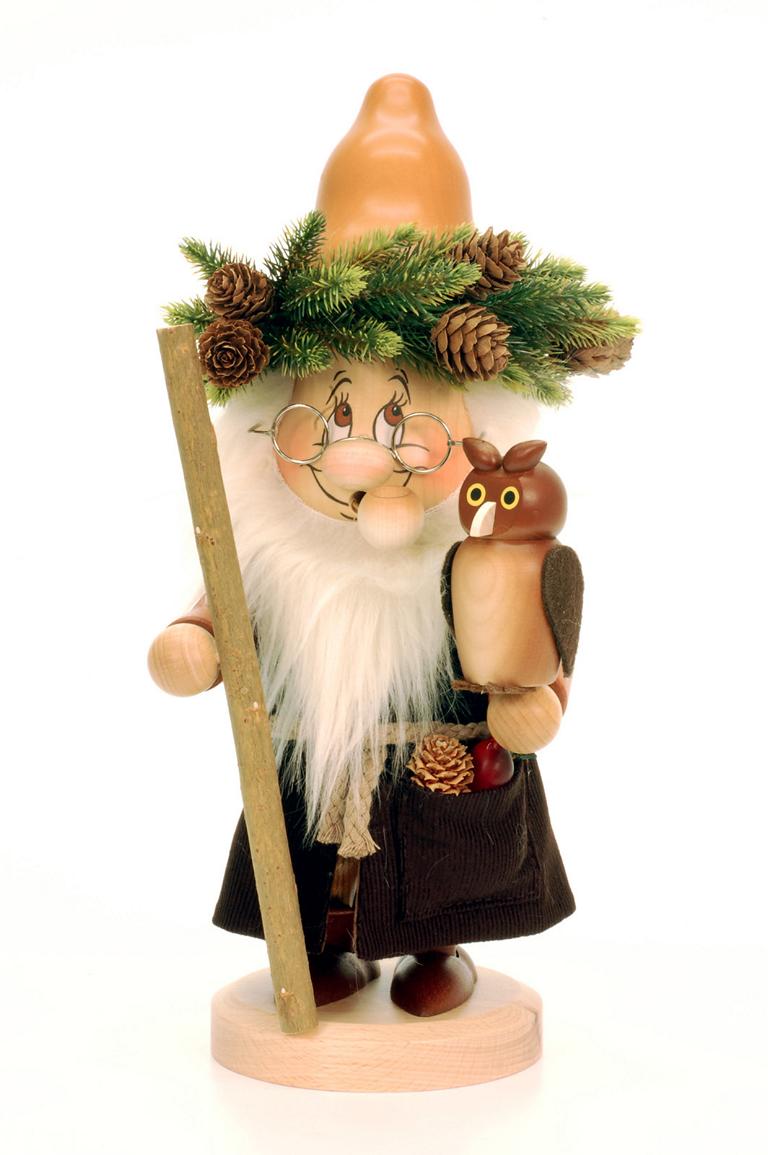 Räuchermann Wichtel Waldgeist  32,0 cm