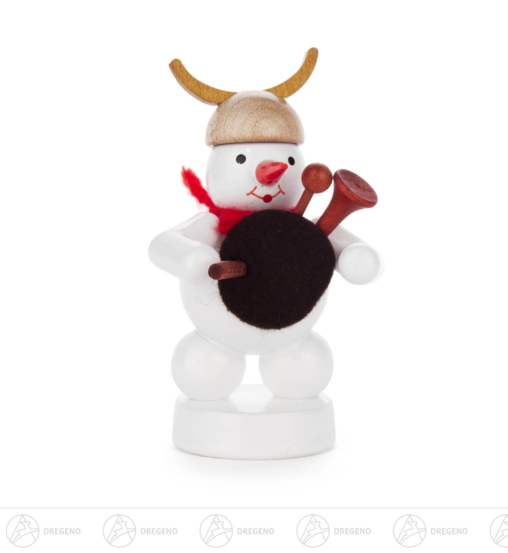 Schneemann mit Dudelsack 8cm Schneemann mit Dudelsack 8cm