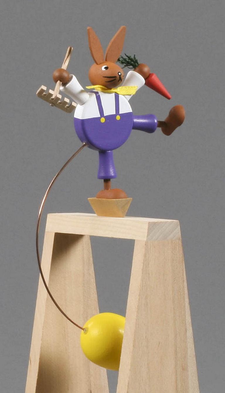 Schaukelfigur Osterhase Gärtner