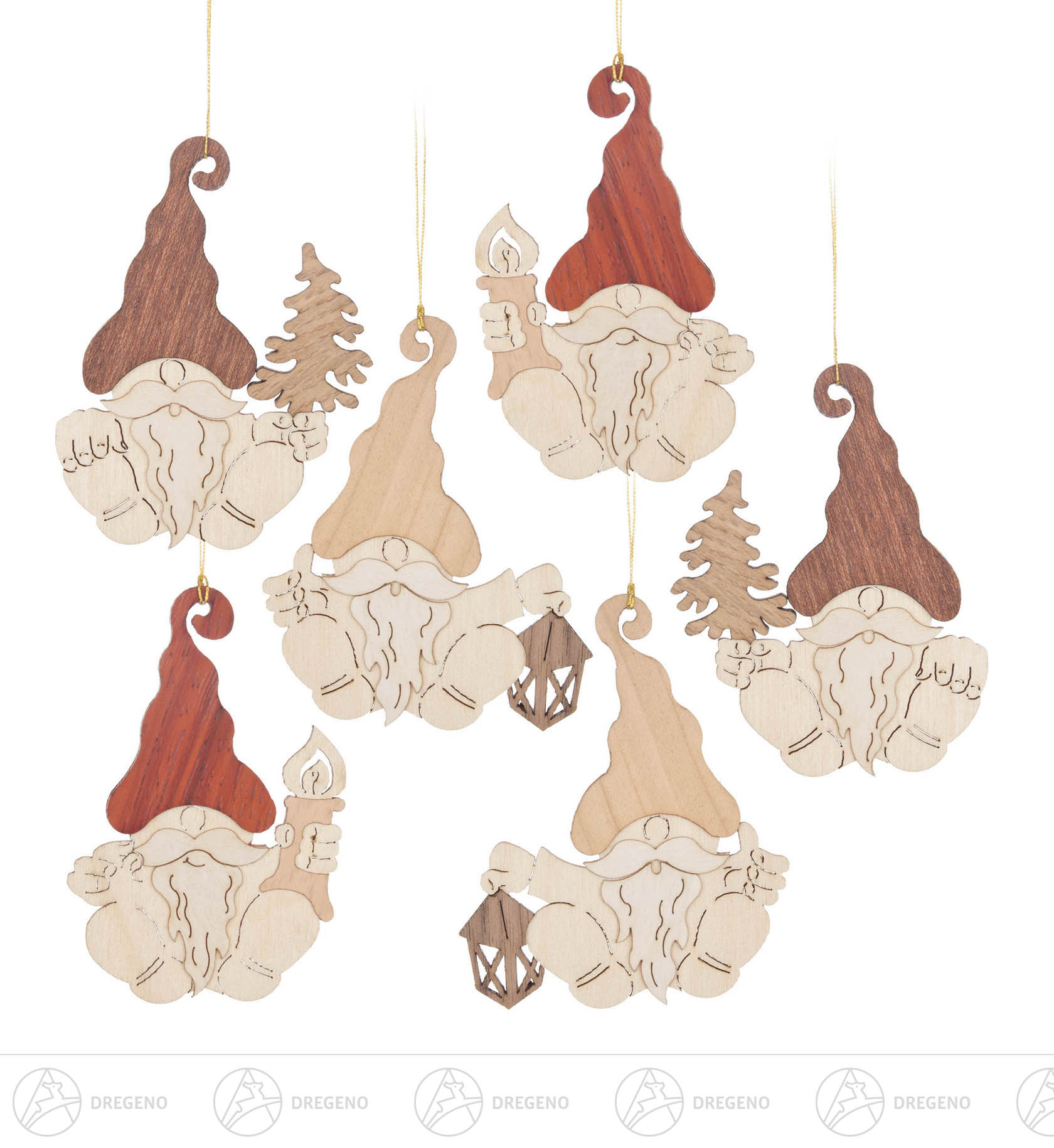 Behang Zwerge (6) 7cm