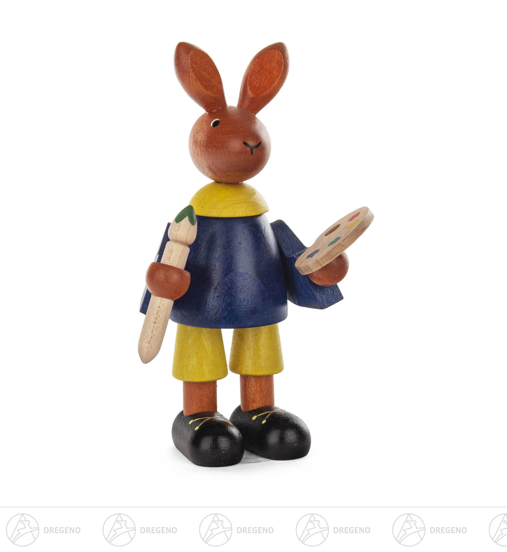 Osterhase mit Ei 11cm Osterhase mit Ei 11cm