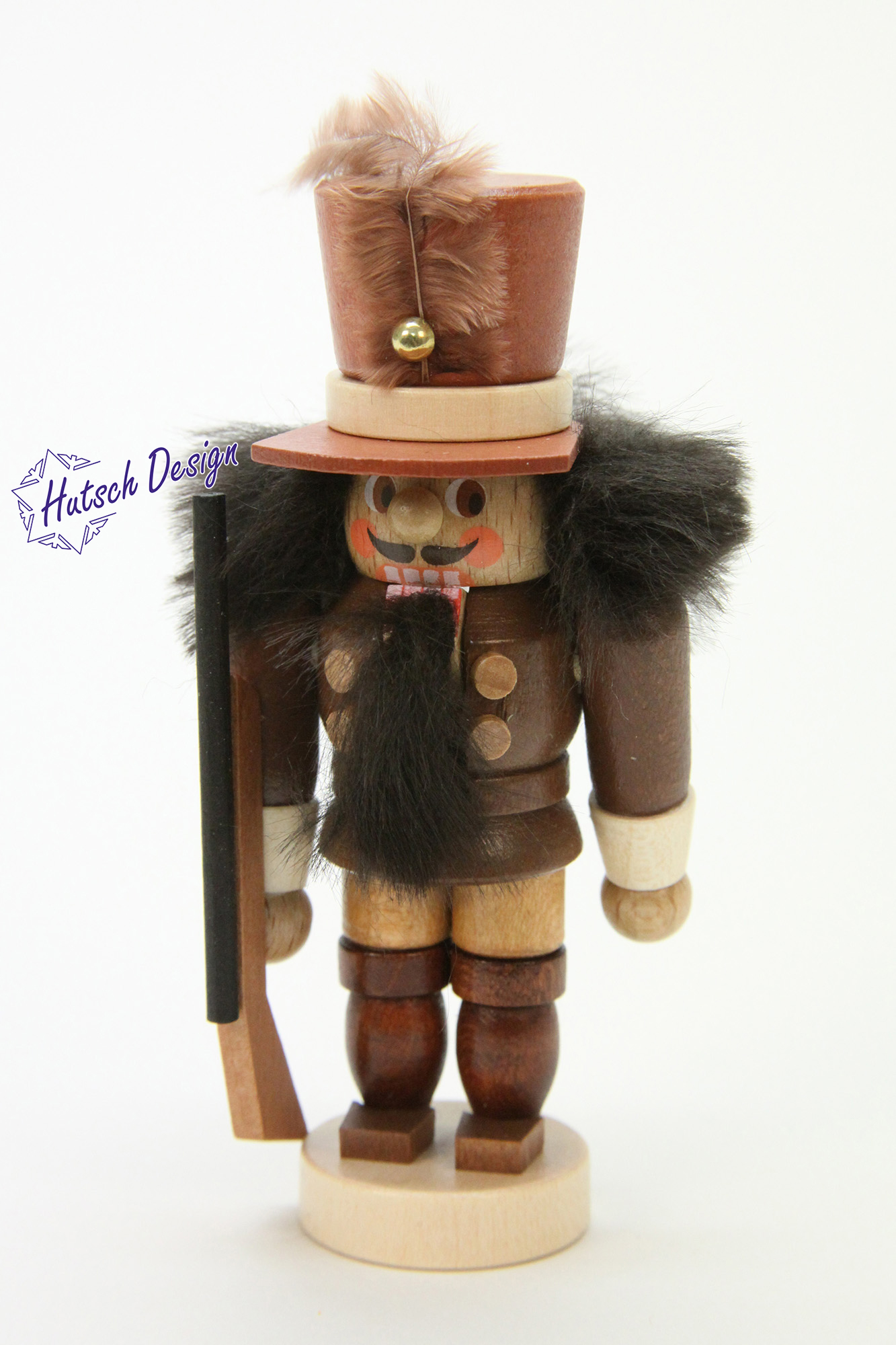 Nussknacker Mini Soldat natur  10,5 cm