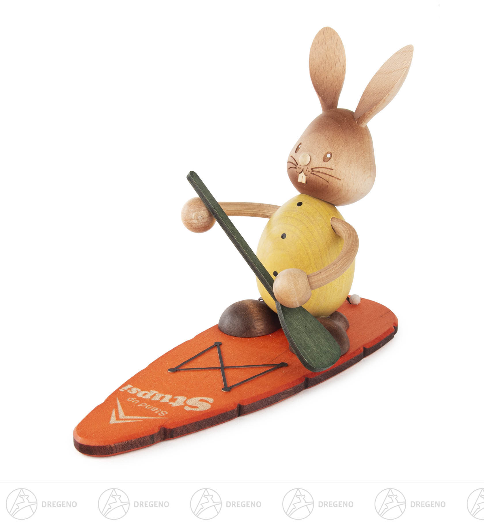 Hase Stupsi auf Stand up Board 12cm