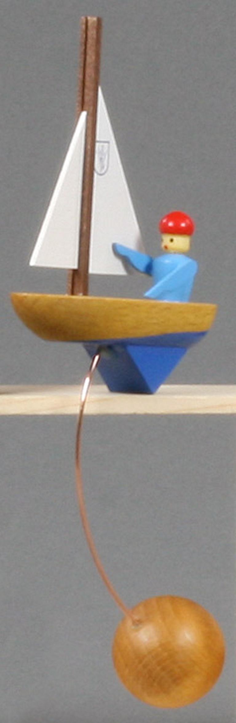 Schaukelfigur Segelschiff
