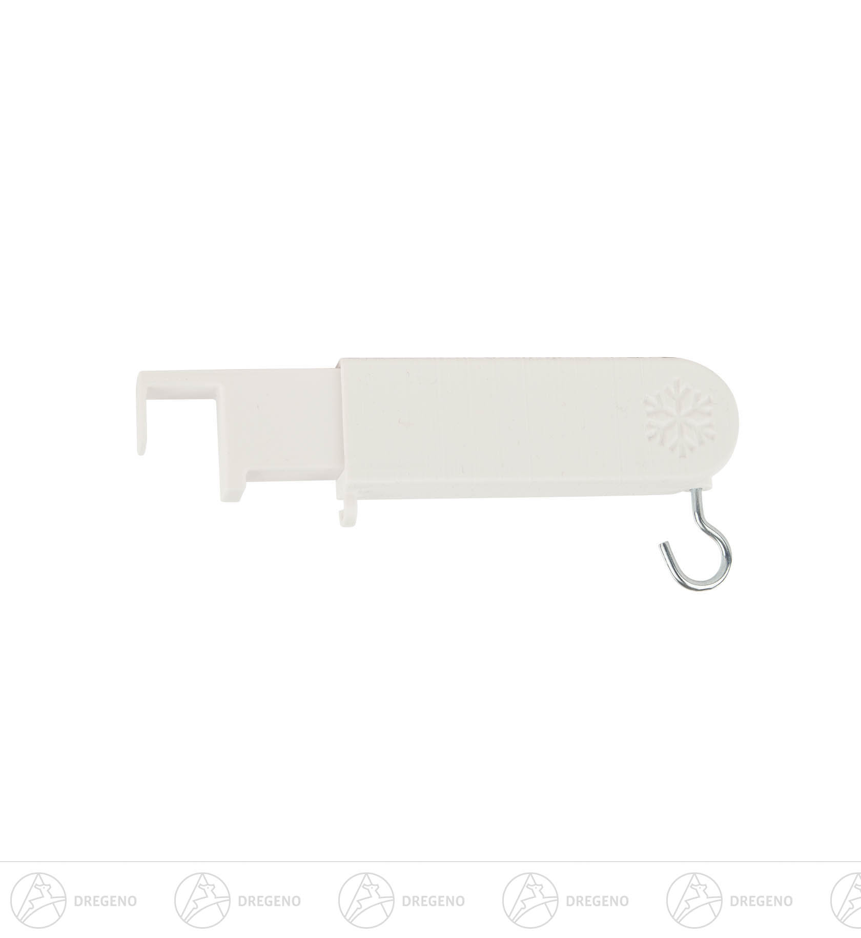 Stern und Laternenhalterung weiß verstellbar mit Kabelführung 14cm lang Stern und Laternenhalterung weiß verstellbar mit Kabelführung 14cm lang