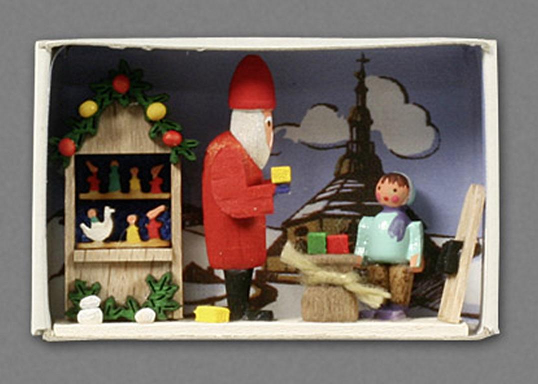 Zündholzschachtel Weihnachtszeit Zündholzschachtel Weihnachtszeit
