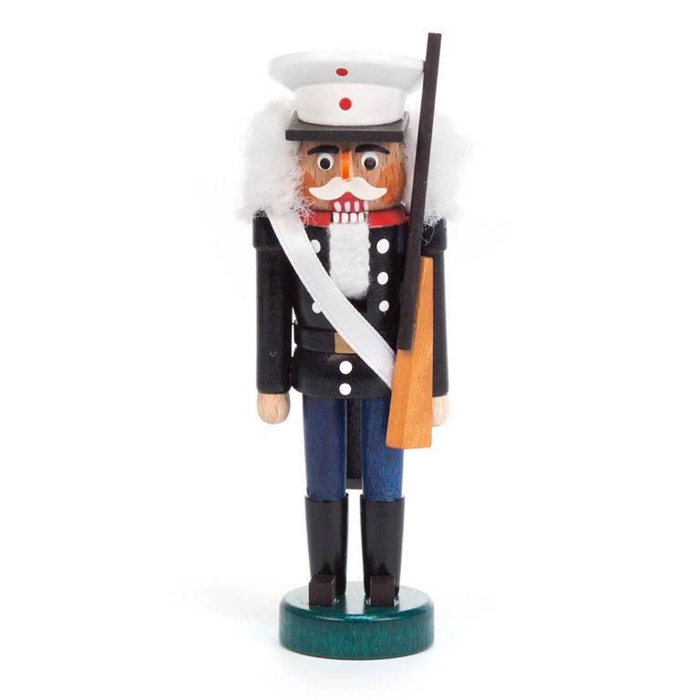 Nussknacker US-Soldat schwarz-blau, 13cm Nussknacker US-Soldat schwarz-blau, 13cm