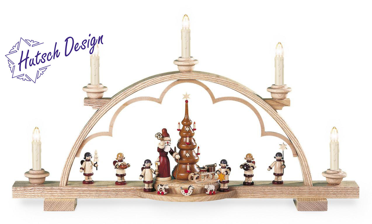 Schwibbogen Bescherung